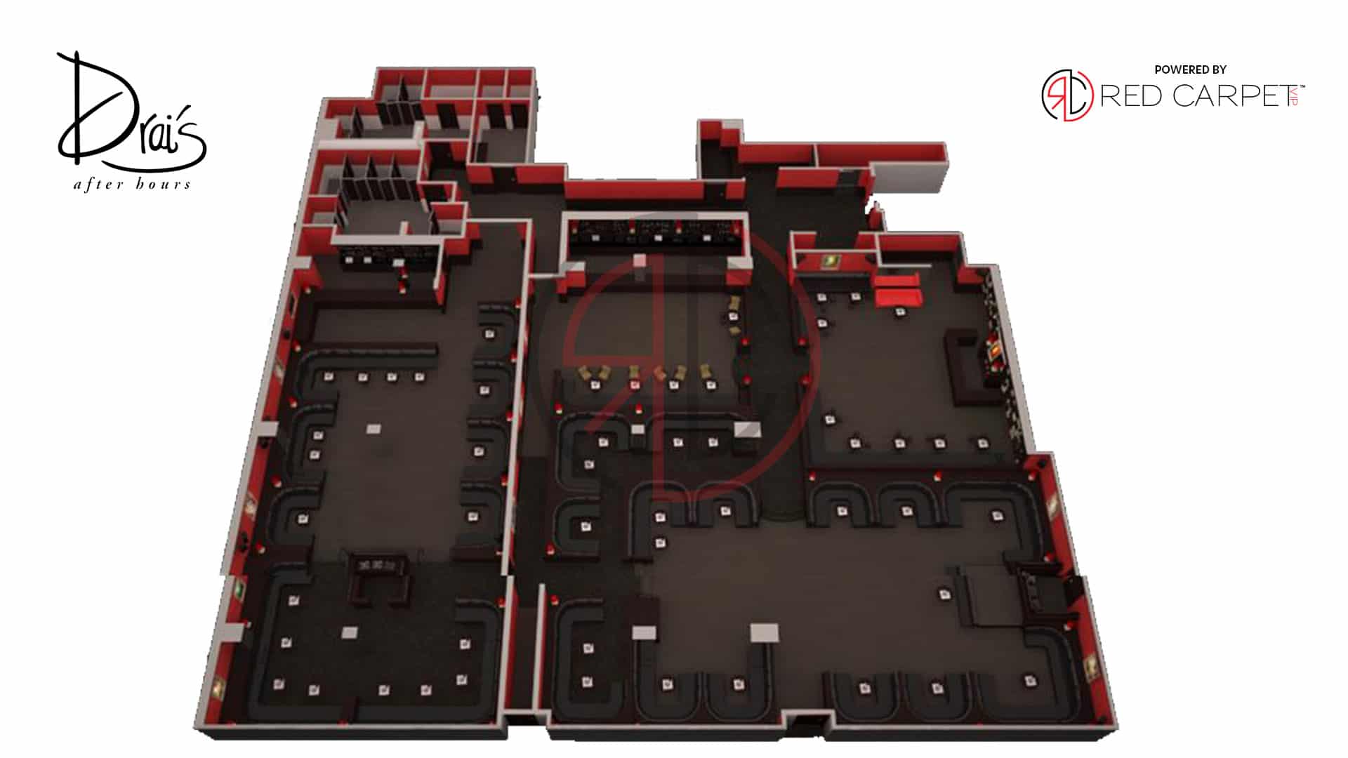 las vegas drais after hours guestlist venue map