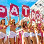 las vegas pool party drais beach club bottle girls