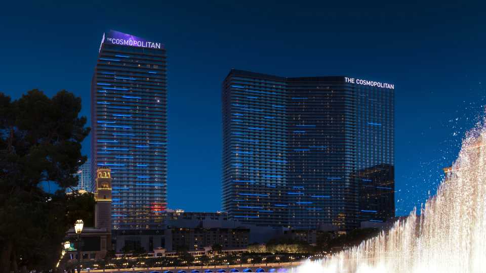 the cosmopolitan las vegas hotel exterior