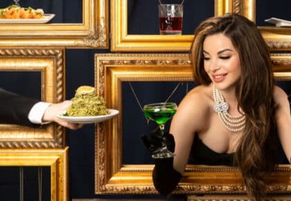 Las Vegas restaurant Beauty and Essex venue banner