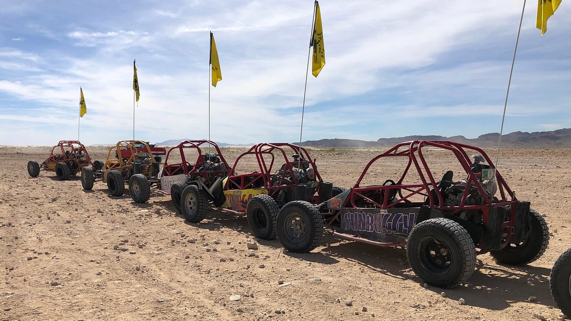 las vegas sunbuggy line of dune buggies