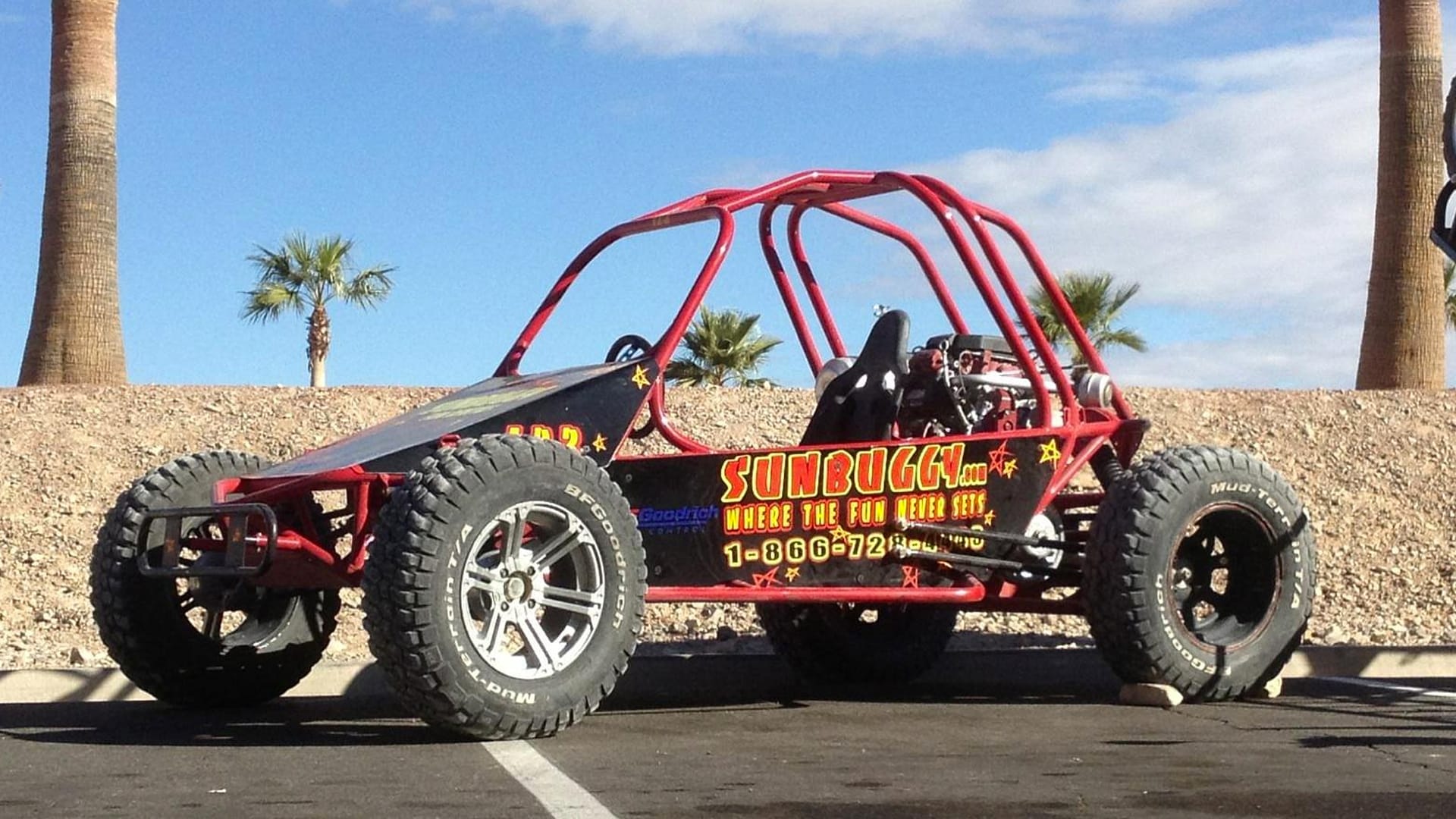 las vegas sunbuggy fun rentals on street